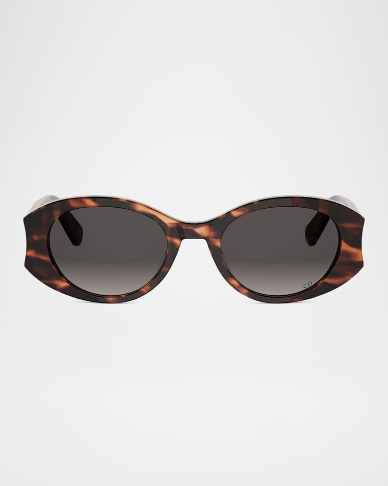 DiorGlow B3I 51mm Acetate Oval Sunglasses by DIOR