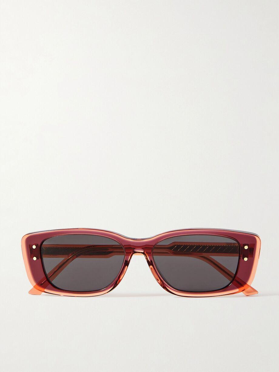 DiorHighlight S21 rectangular-frame acetate sunglasses by DIOR
