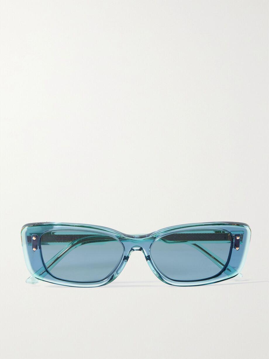 DiorHighlight S2I rectangle-frame acetate sunglasses by DIOR