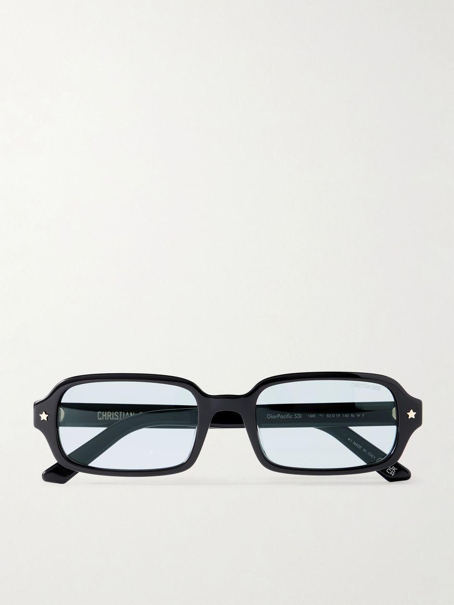 DiorPacific S3I rectangular-frame acetate sunglasses by DIOR