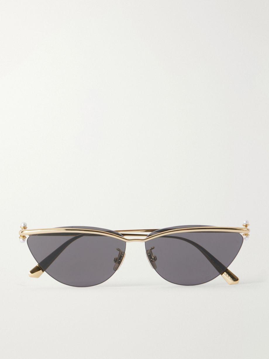 DiorTribales B2U cat-eye gold-tone sunglasses by DIOR