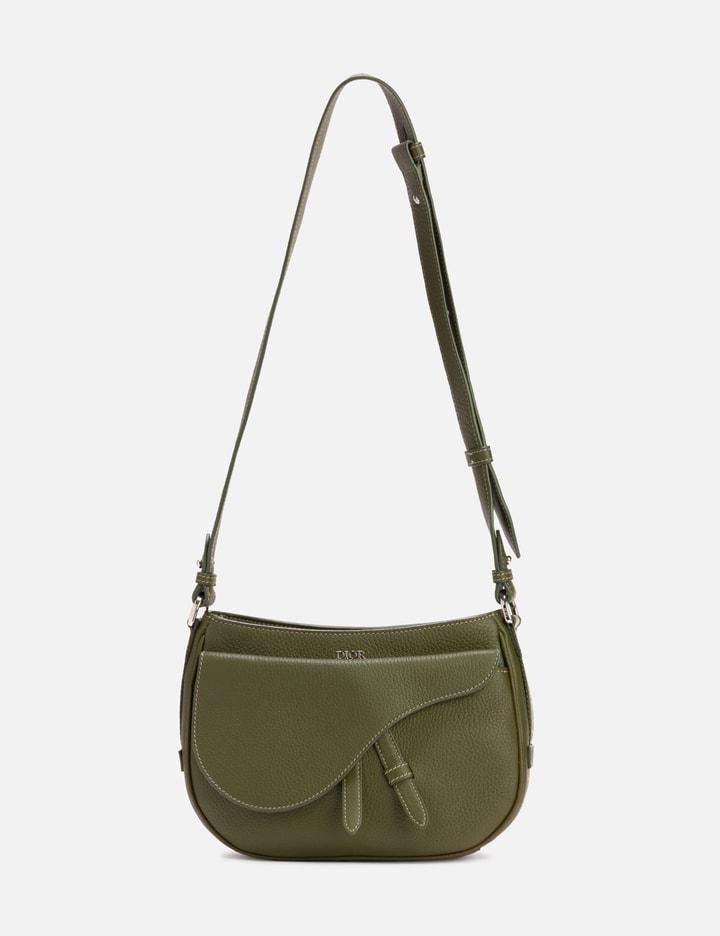 Leather Saddle Satchel by DIOR
