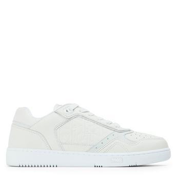 Men's B27 Oblique Leather Low-Top Trainers by DIOR
