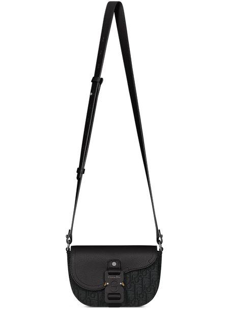 Mini Saddle Messenger Bag with flap by DIOR