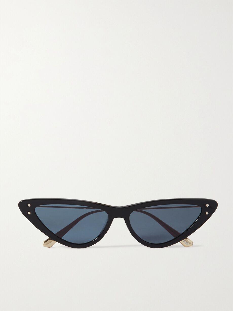 MissDior cat-eye acetate and gold-tone sunglasses by DIOR