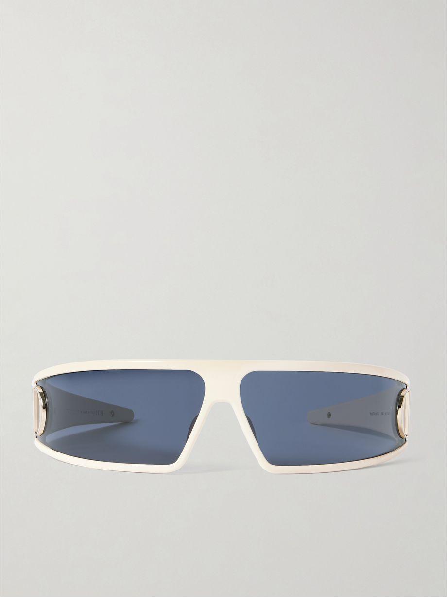 VeryDior M1U wrap-around acetate sunglasses by DIOR