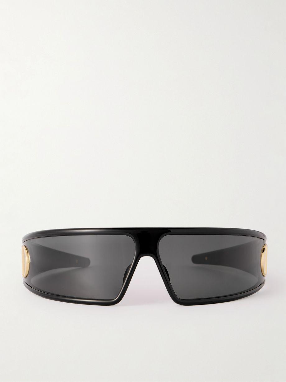 VeryDior M1U wrap-around acetate sunglasses by DIOR