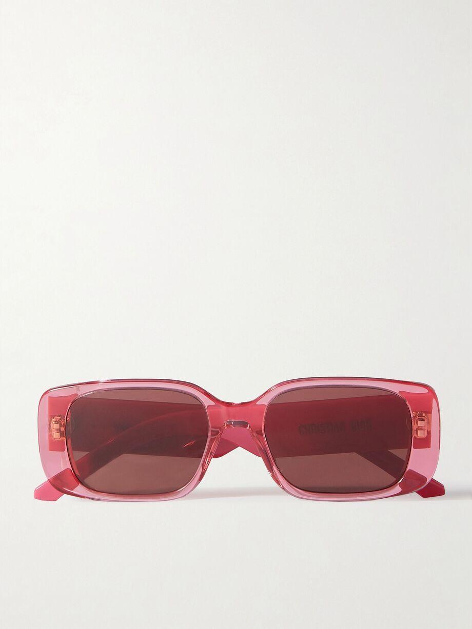 Wildior S2U rectangular-frame acetate sunglasses by DIOR