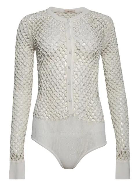 Zora crochet bodysuit by DIOTIMA