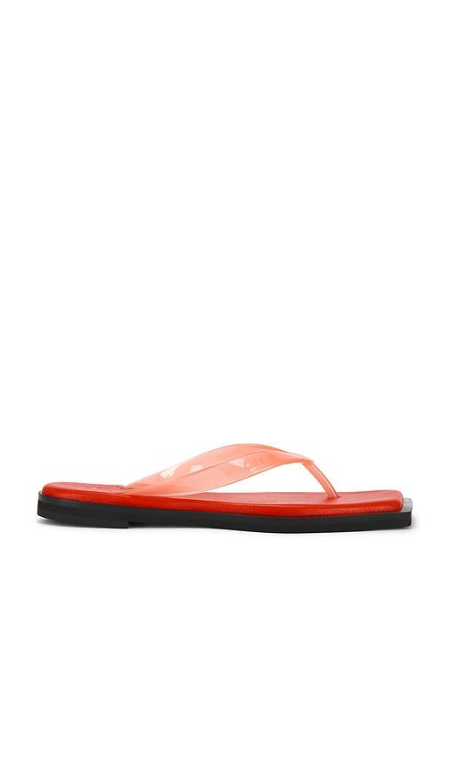 Dirt Flip Flops in Red by DIRT