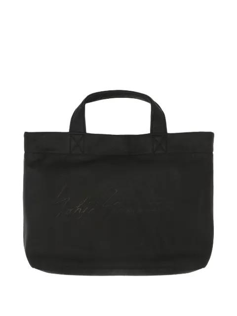 leather tote bag by DISCORD YOHJI YAMAMOTO