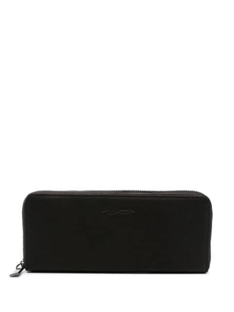 logo-debossed leather wallet by DISCORD YOHJI YAMAMOTO