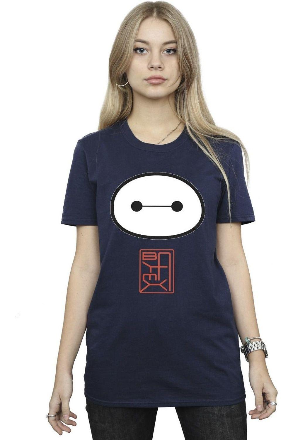 Big Hero 6 Baymax Icon Cotton Boyfriend T-Shirt by DISNEY