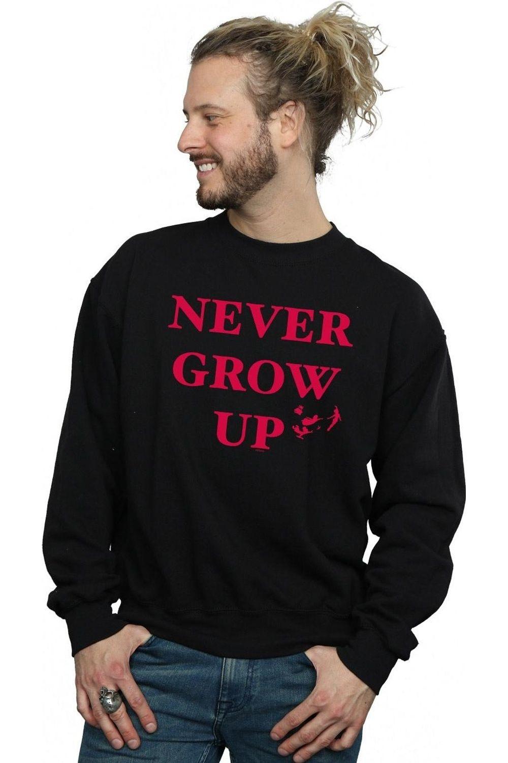 Peter Pan Never Grow Up Sweatshirt by DISNEY
