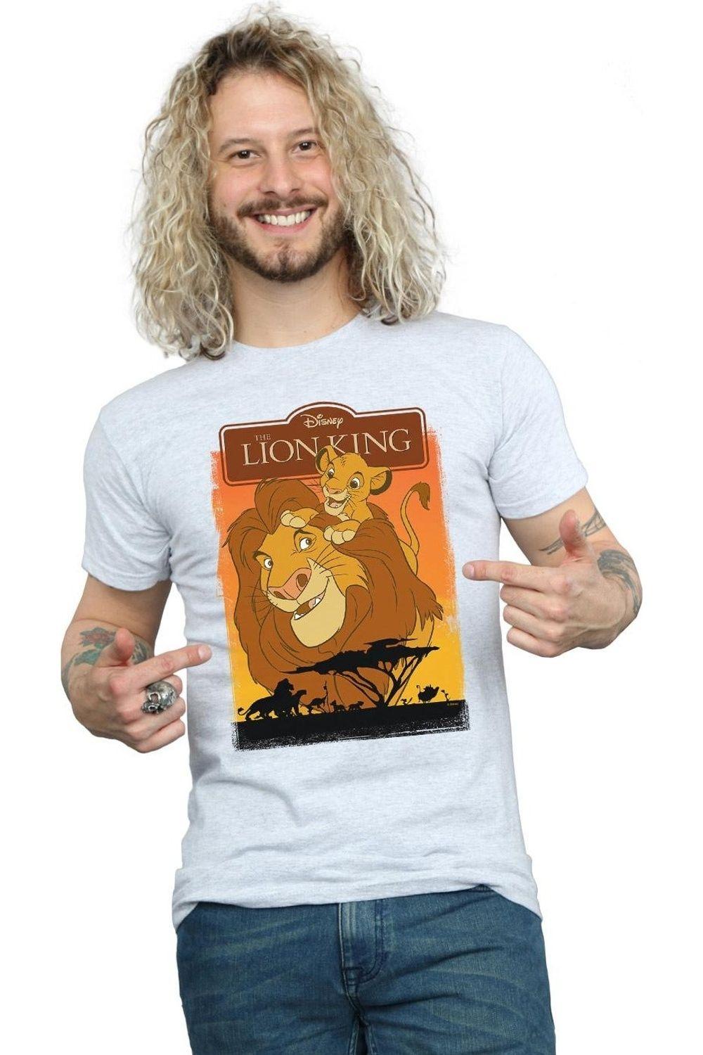 The Lion King Simba And Mufasa T-Shirt by DISNEY