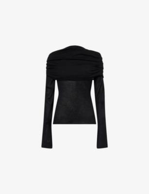 Ivy Long-Sleeve Merino Wool Top by DISSH