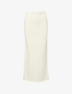 Paige Wool Knit Midi Skirt by DISSH