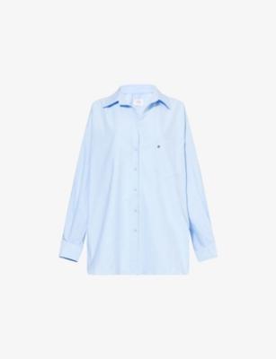 Rhea Patch-Pocket Cotton-Poplin Shirt by DISSH