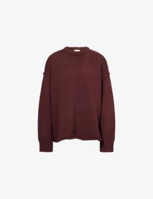 Roy Longline Cotton And Wool Jumper by DISSH