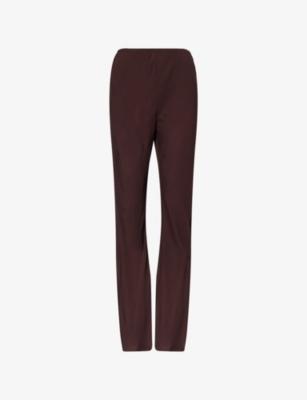 Suntia Bias-Cut Chiffon Trousers by DISSH