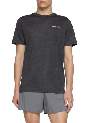 Short Sleeve Merino Wool Top by DISTRICT VISION