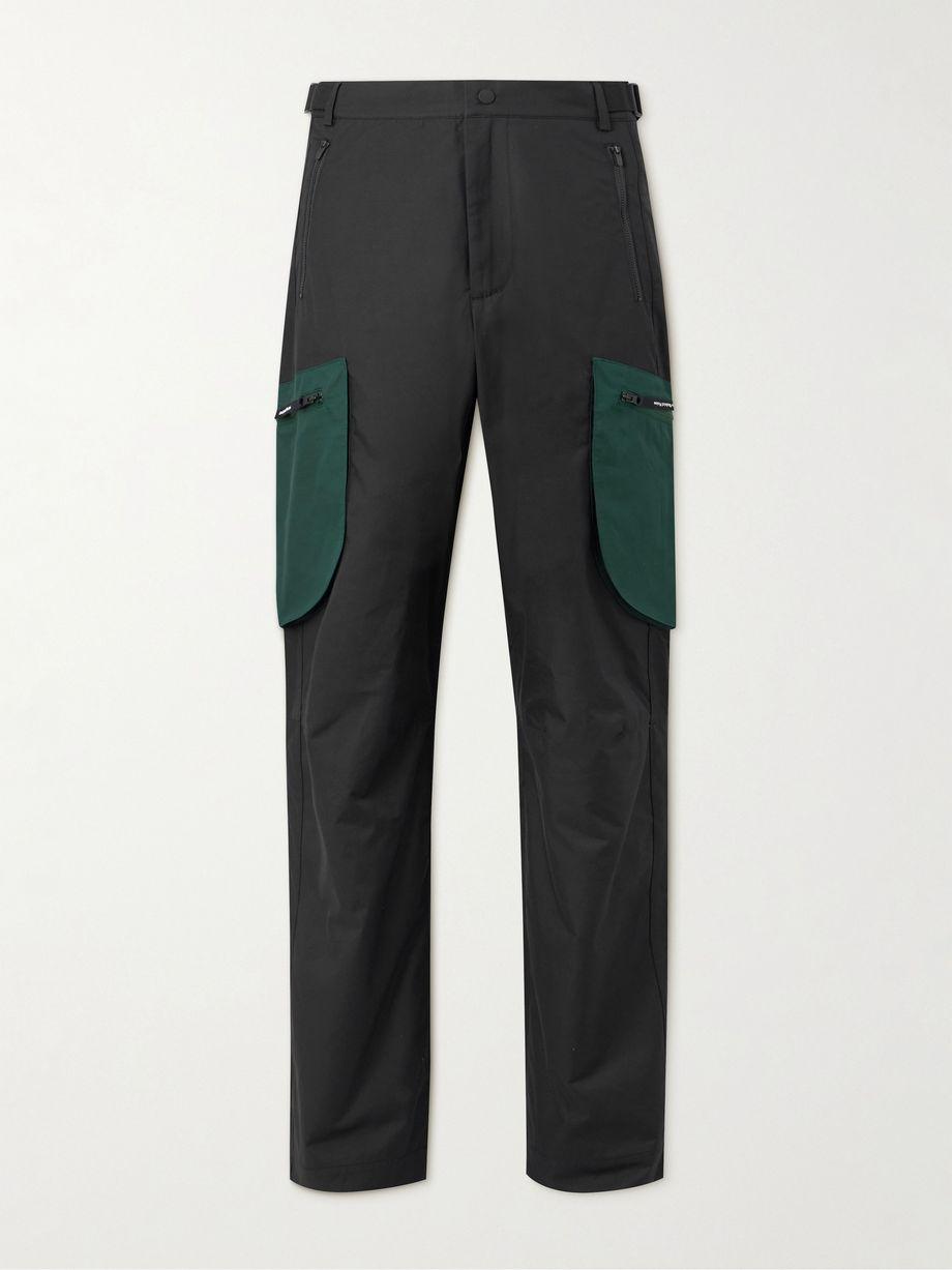 Straight-Leg Belted Organic Cotton-Blend Cargo Trousers by DISTRICT VISION