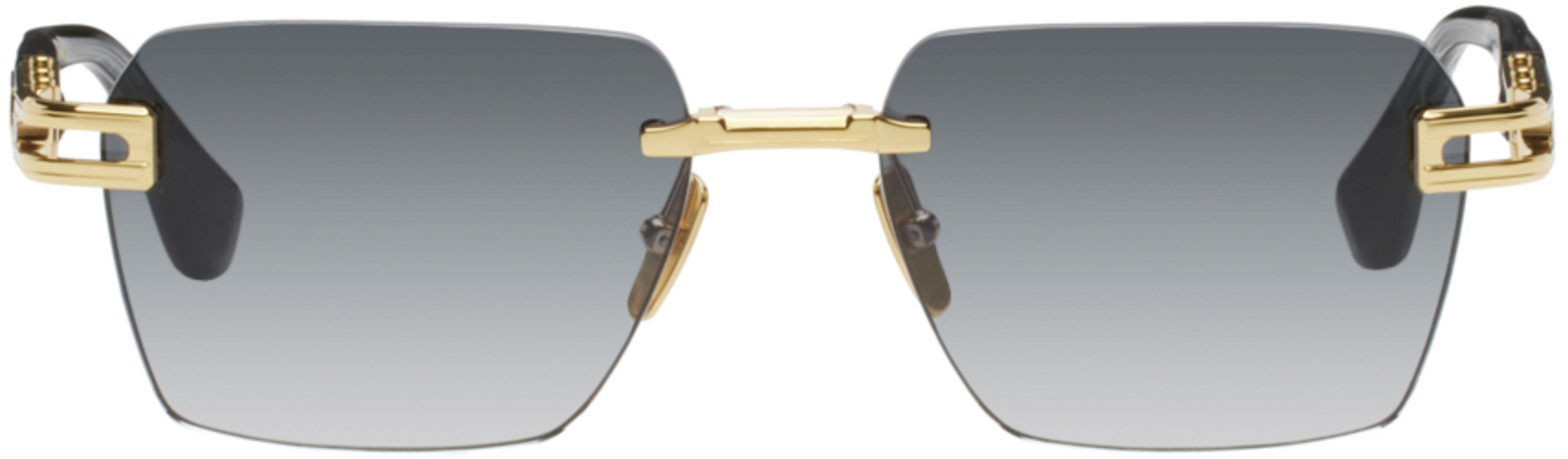 Blue & Gold Meta-Evo One Sunglasses by DITA