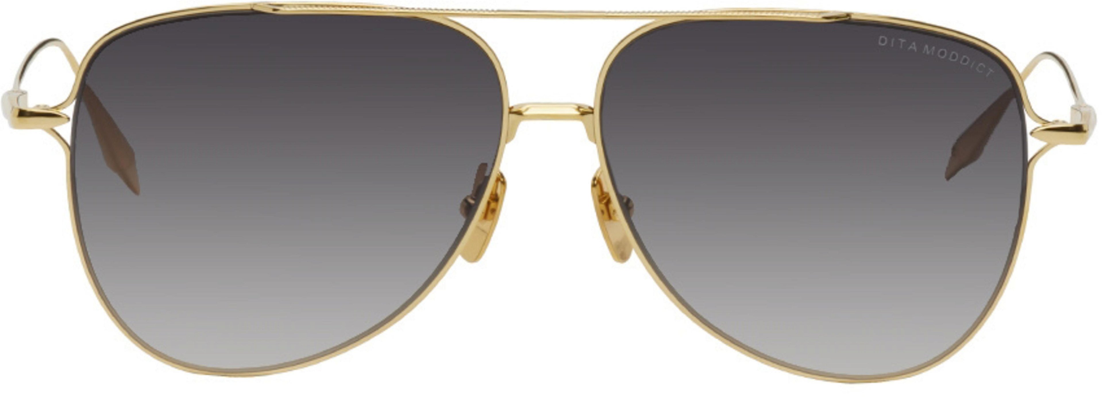 Gold Moddict Sunglasses by DITA