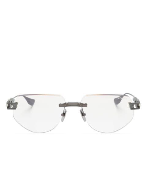 Grand Imperyn DTX164 geometric-frame glasses by DITA