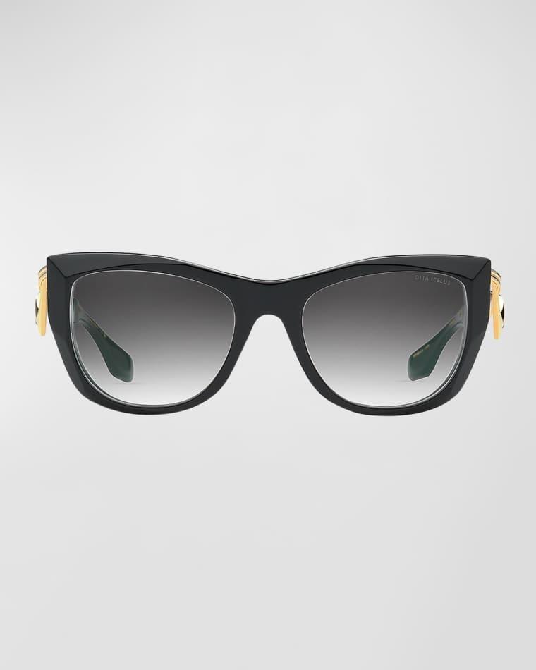 Icelus Acetate & Titanium Cat-Eye Sunglasses by DITA