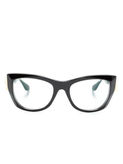 Icelus cat-eye frame glasses by DITA