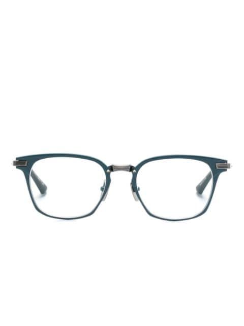 Linrcon square-frame glasses by DITA