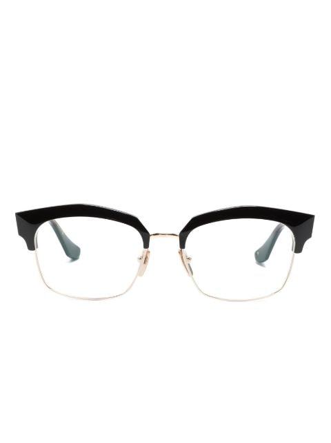 Lotova square-frame glasses by DITA