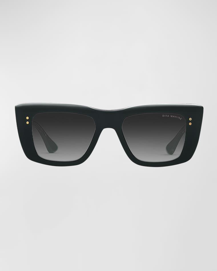 Mahine Acetate Rectangle Sunglasses by DITA