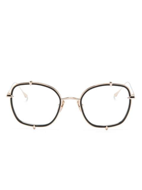 Talon Three square-frame glasses by DITA