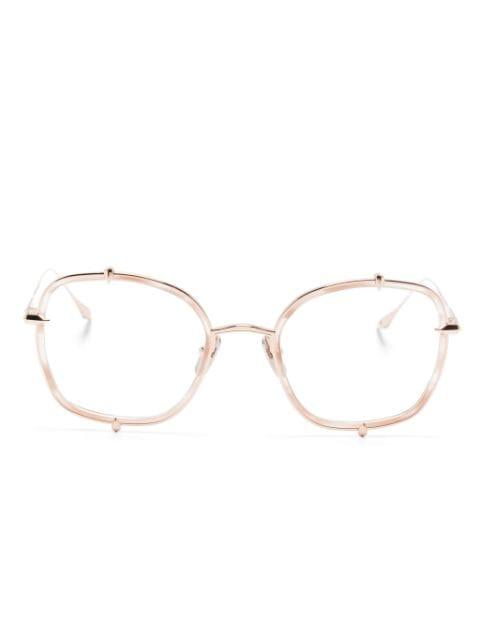 Talon Three square-frame glasses by DITA