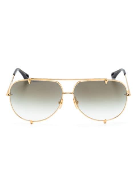 Talon pilot-frame sunglasses by DITA