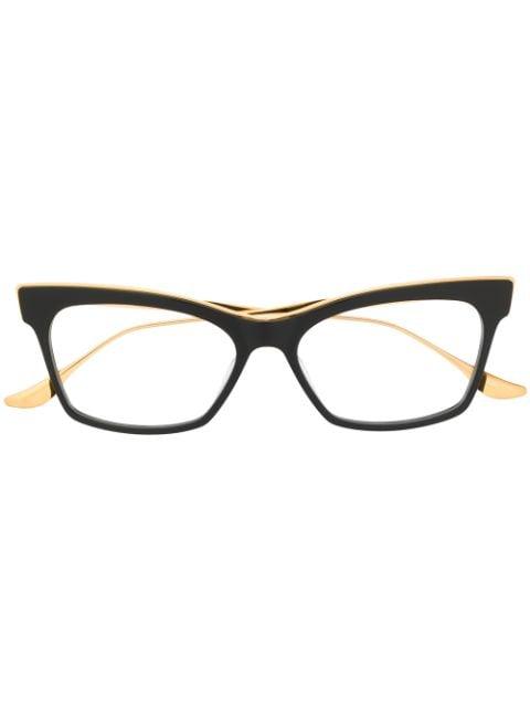 cat-eye glass frames by DITA