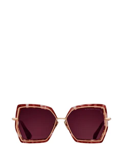 geometric-shape sunglasses by DITA