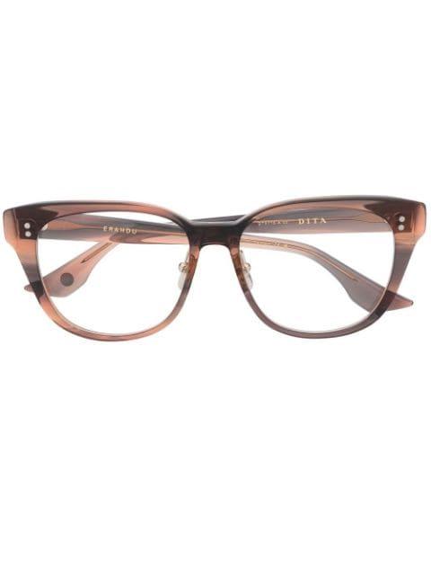 monochromatic-ombré-effect glasses by DITA