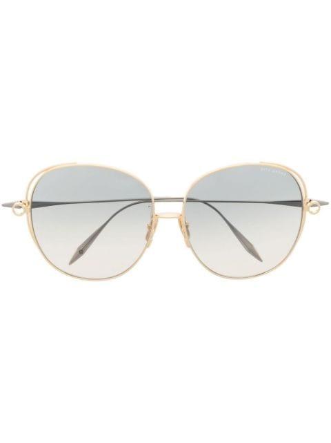 oversize rounded sunglasses by DITA