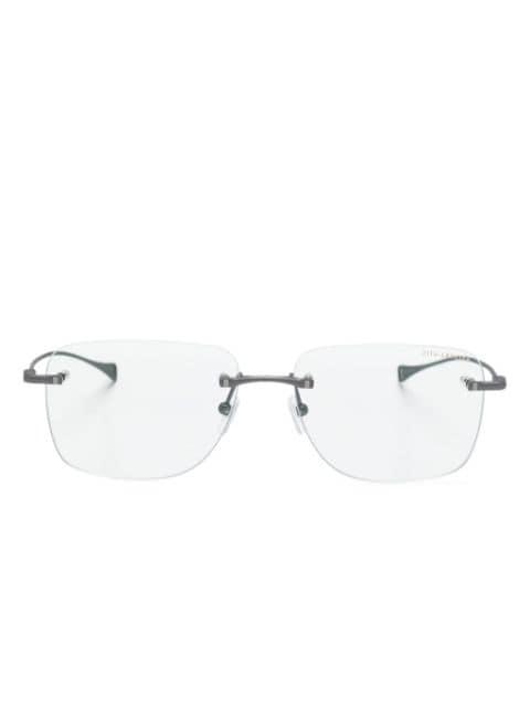 rectangle-frame thin-arms glasses by DITA
