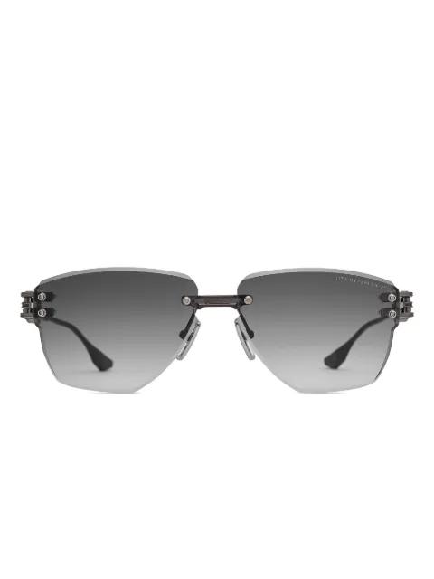 rimless geometric-frame sunglasses by DITA