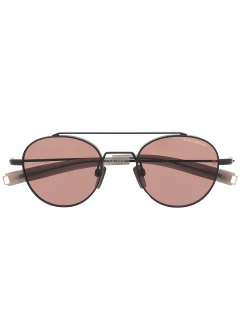 round pilot sunglasses by DITA