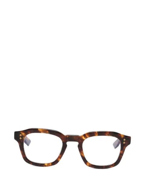 square-frame glasses by DITA