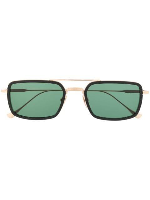 square frame tinted sunglasses by DITA