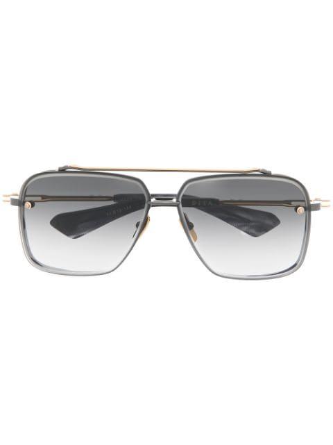 tinted pilot sunglasses by DITA
