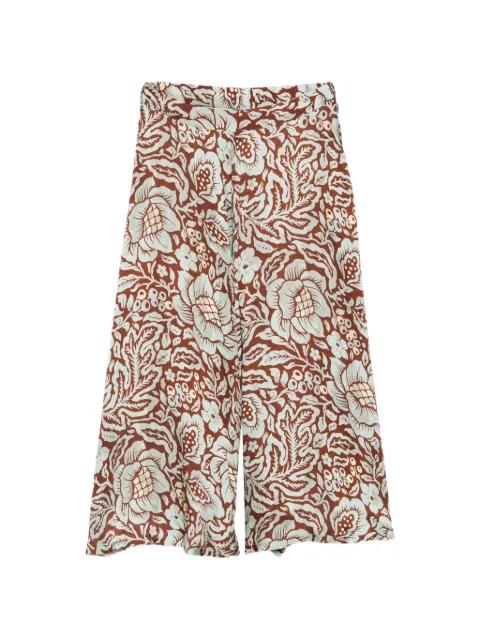 floral-print trousers by DIXIE