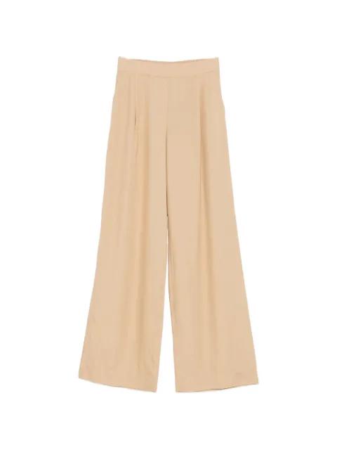 pleated wide-leg trousers by DIXIE