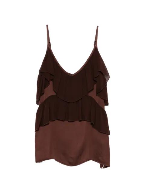 ruffled blouse by DIXIE